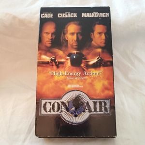 Con Air (VHS, 1997) Nicolas Cage, John Cusack